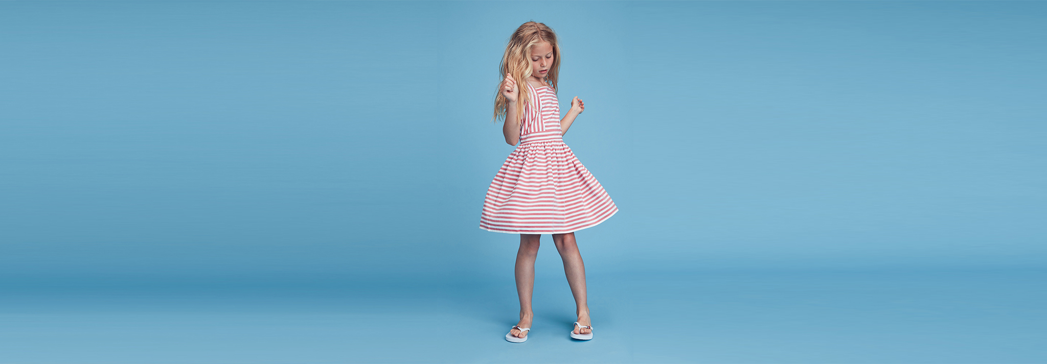 Tommy Hilfiger Multi Stripe Knit Dress S//S Vestido para Beb/és