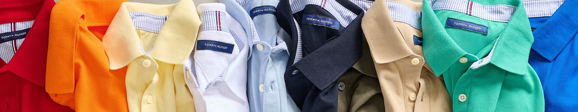 Men's Polo Shirts - Long & Short | Tommy Hilfiger USA