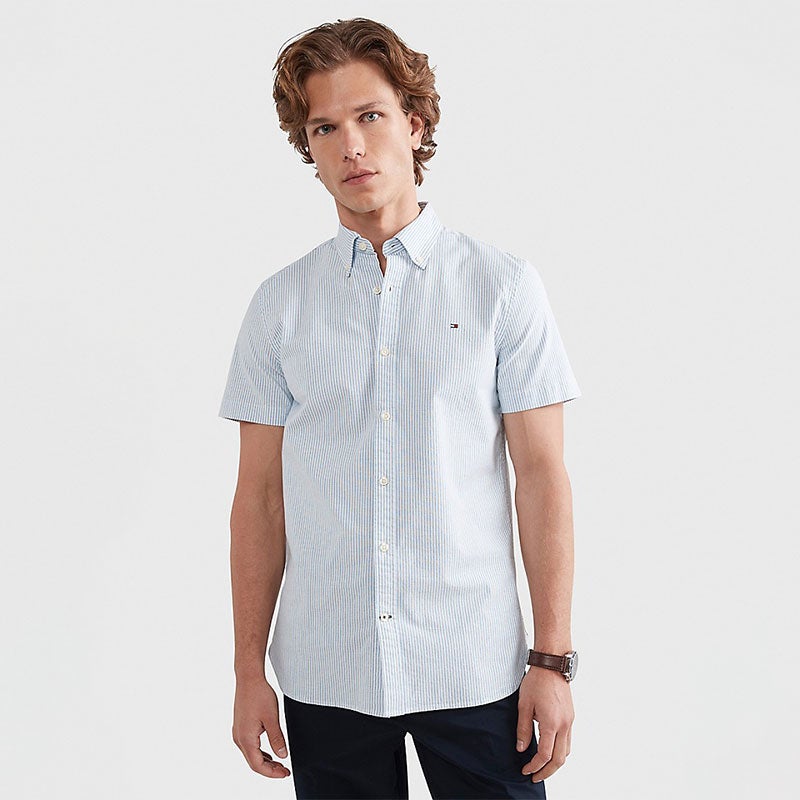 Resultat tempo lort Men's Formal & Casual Shirts | Tommy Hilfiger USA