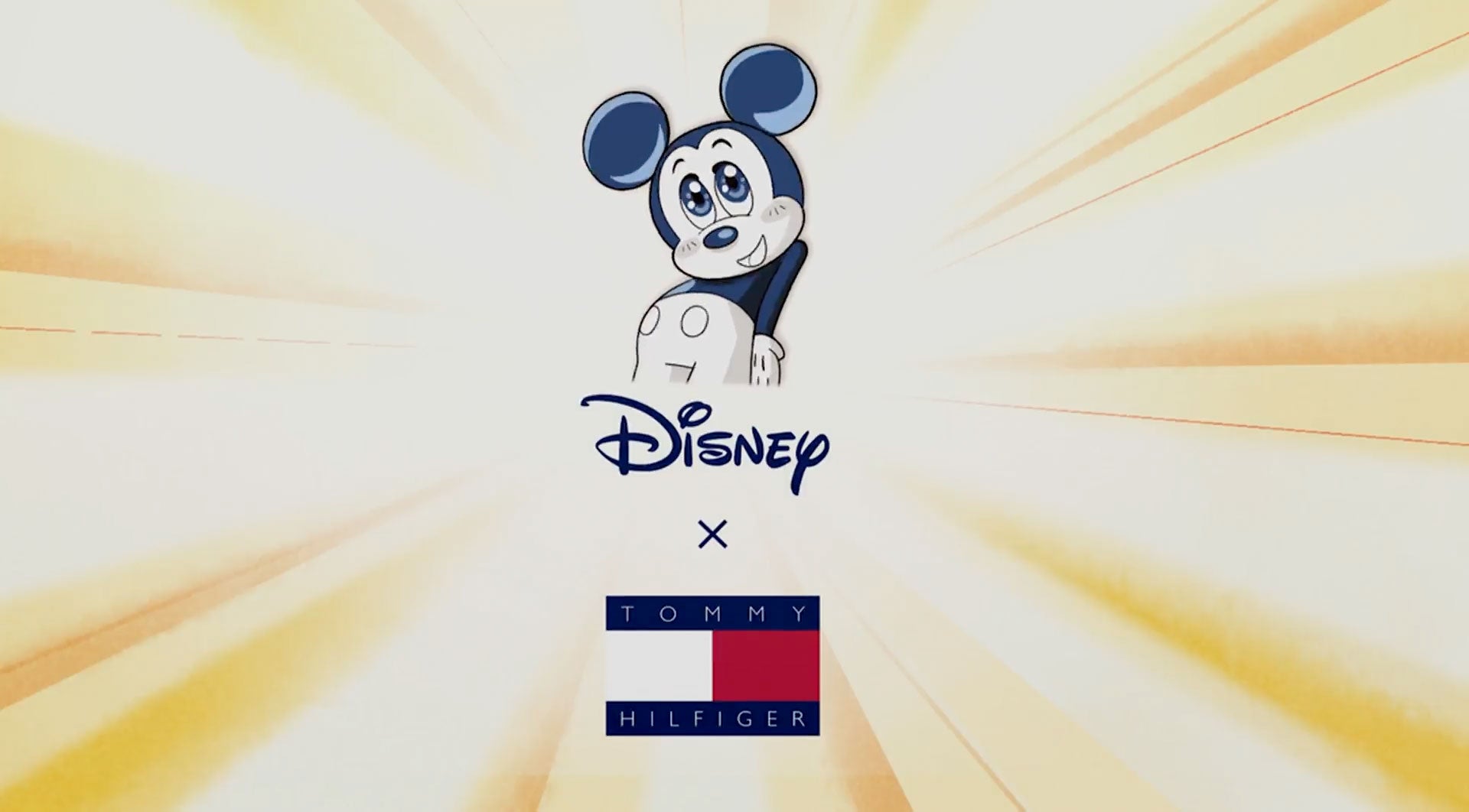 Disney x Tommy Monogram Zip-Thru Relaxed Jacket