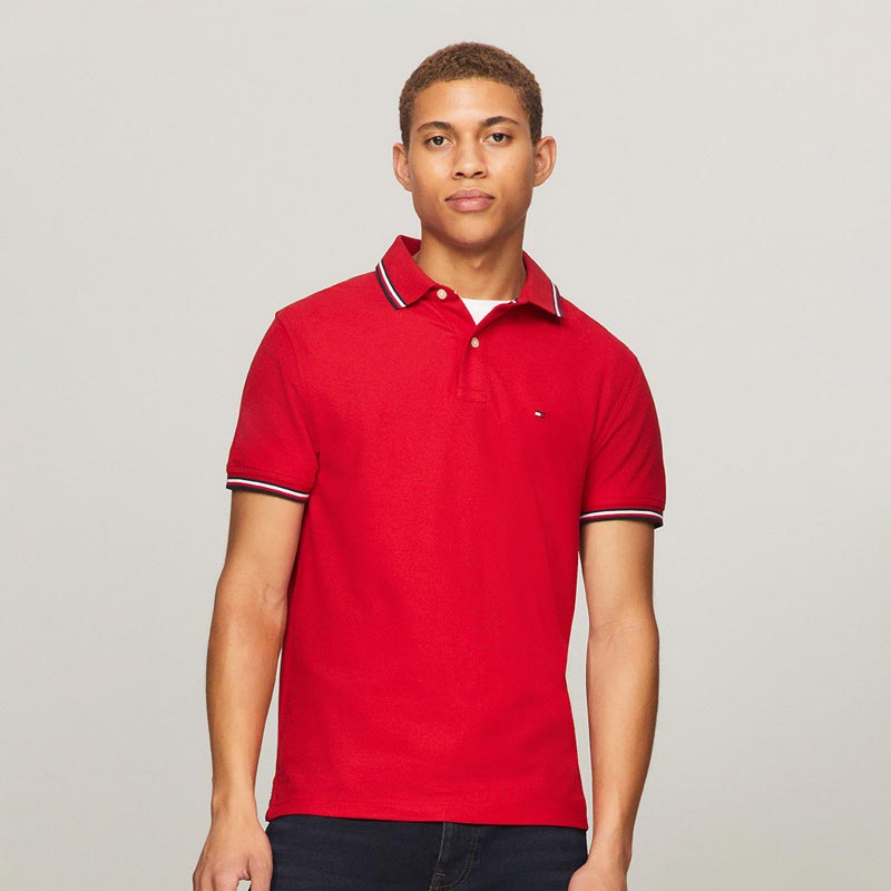 TOMMY HILFIGER, Off white Men's Polo Shirt