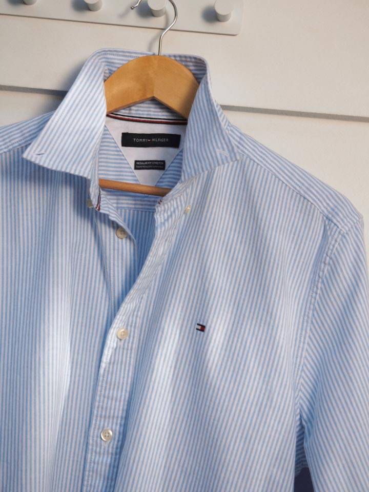 An Oxford shirt, new from Tommy Hilfiger.
