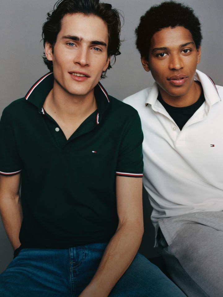 Men Wearing Tommy Hilfiger Polo Shirts