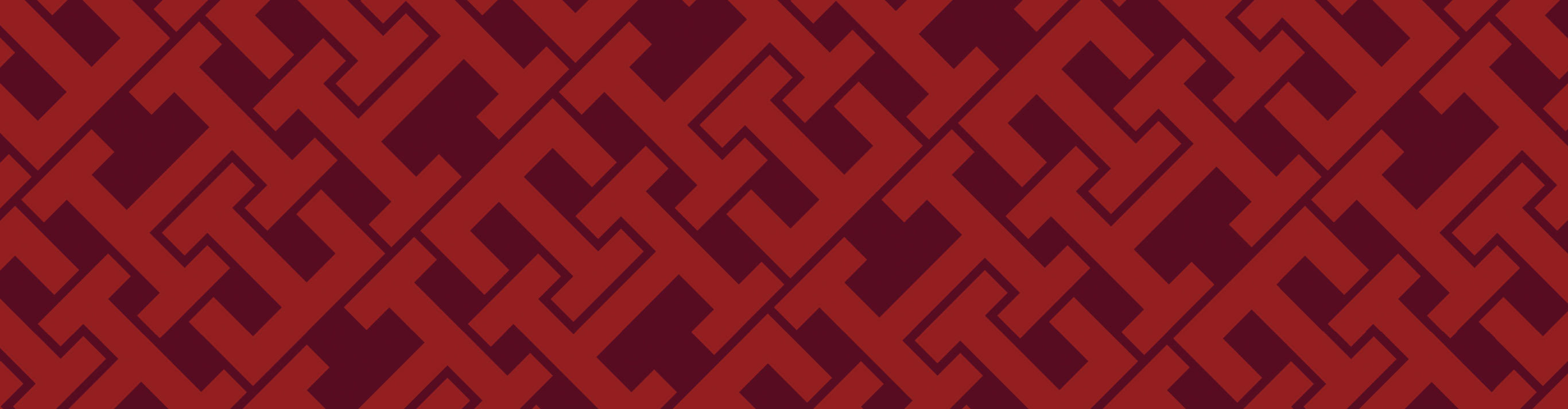 Red patterned banner reading “50% off everything” for Tommy Hilfiger Black Friday savings. Minimal graphic layout with white text over a tonal geometric print.