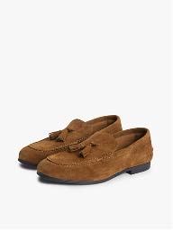 Tommy Hilfiger loafer on a white background.