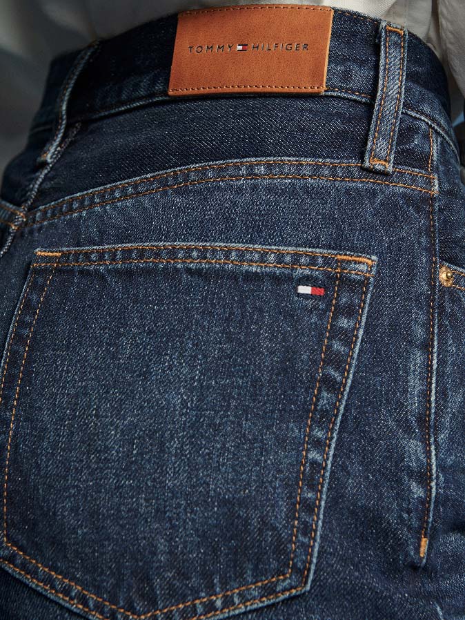 Close up of jeans details