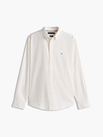 Tommy Hilfiger shirt on a white background.