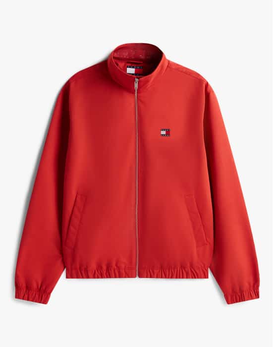 Tommy Hilfiger jacket on a white background.