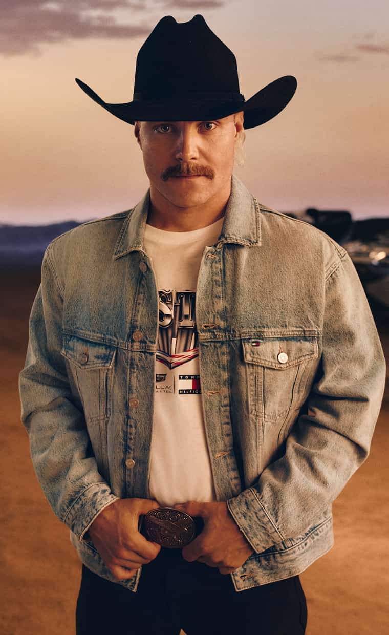 Cadillac driver wearing the New drop.