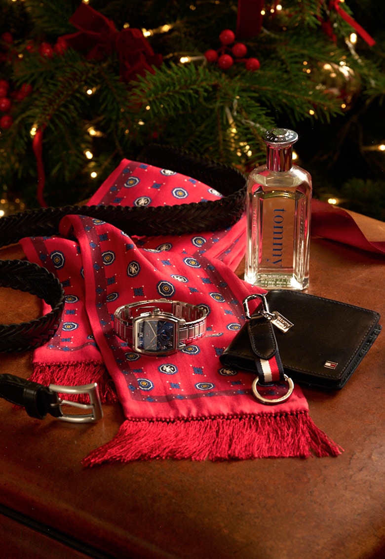 Tommy Hilfiger small accessories.